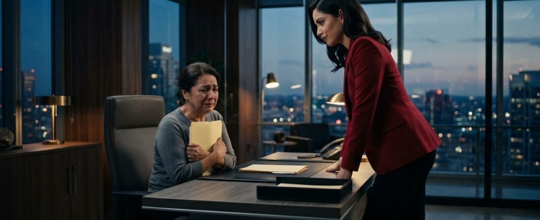 El Engaño de la Humildad: La Verdadera Identidad del Comprador Despreciado y el Despido Público en el Concesionario de Lujo